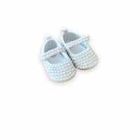 Laurenza's Baby Girls Pearl Baptism Christening Shoes