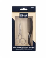 Cala® For Men Mustache Scissors & Comb