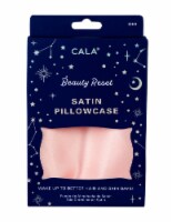 Cala Satin Pillowcase - Blush Perspective: Main