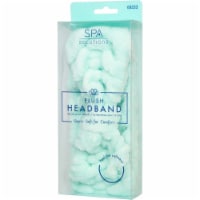 CALA® SPA Solutions Plush Headband - Mint Perspective: Main
