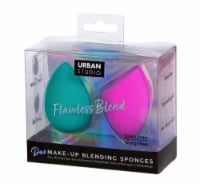 Urban Studio Flawless Blend Makeup Blending Sponges - Pink/Teal