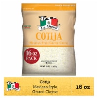 La Chona Cotija Mexican Style Grated Cheese Perspective: Main