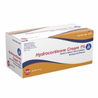 Dynarex 1% Hydrocortisone Cream Itch Relief 0.9 Gram Individual Packet 1728 Ct