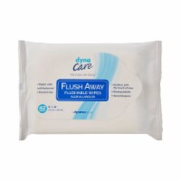 Flush Away Junior Adult Wipe or Washcloth 5 x 8 1324, 1 Pack 42 Wipes