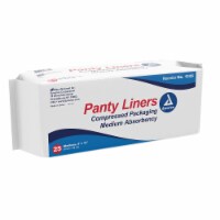 Dynarex Unisex Incontinent Pad Pant Liner 4 X 11 Inch 1335, 25 Ct