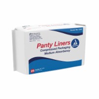 Dynarex Unisex Incontinent Pad Pant Liner 6 X 17 Inch 1336, 25 Ct