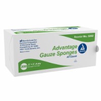 Advantage 8-Ply Gauze Sponge NonSterile 2 x 2 1 Pack(s), 200 per Pack