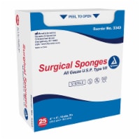 Dynarex 12-Ply Gauze Sponge Sterile 4 x 4 24 Box(es) 25 per Box