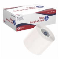 Dynarex Clear Adhesive Medical Tape 2 x 10 Yd 1 Box, 6 Rolls/Box 3573