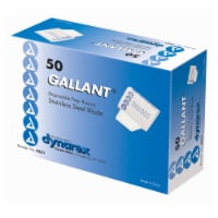 Gallant Surgical Prep Razor Single Edge Single Blade White / Blue 50 per Box 4251