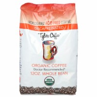 Tyler’s No Acid Organic Coffee Beans, Arabica Full Flavor Decaf, 12 oz