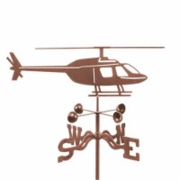EZ Vane EZ1006-DK Helicopter Airplane Weathervane with Deck Mount