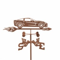 EZ Vane EZ1015-PT Corvette C6 Car Weathervane with Post Mount