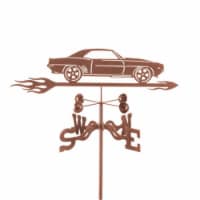 EZ Vane EZ1017-PT Camaro Car Weathervane with Post Mount