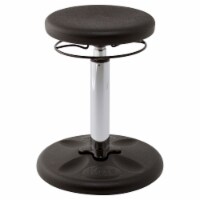 Kore Adjustable Wobble Chair 16.5"--21.5" - Black