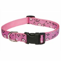 Sassy Dog Wear BANDANA PINK4-C Bandana Dog Collar- Pink - Large