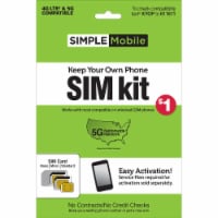 Simple Mobile Keep Your Own Smartphone Sim Kit Perspective: Main