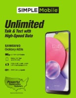 Simple Mobile Prepaid Samsung Smartphone - 32 GB Black