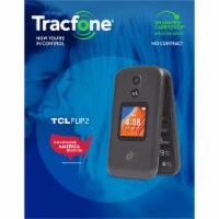Tracfone Prepaid Flip Smart Phone - Black