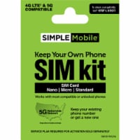Simple Mobile 3 in 1 SIM Card Kit