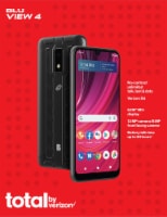 Total by Verizon BLU View 4 32GB Prepaid Smartphone