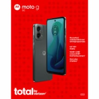 Total by Verizon Moto G 5G Prepaid Smartphone - Gray Perspective: Main