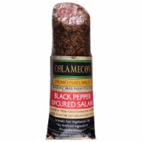 Colameco's® Black Pepper Uncured Salami Perspective: Main