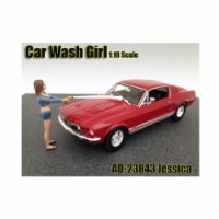 American Diorama 23843 Car Wash Girl Jessica Figurine Figure for 1-18 Models