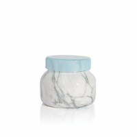 Capri Blue Modern Marble Blue Jean Petite Jar Candle Perspective: Main