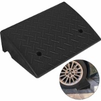 Heavy Duty Rubber Curb Ramp For Material Handling Transport Dolly