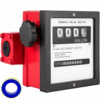 Vevor 1  Mechanical Fuel Meter 6-40 Gpm 4-Digital Fuel Transfer Meter