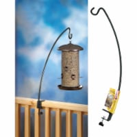 Stokes Select Black Deck Clamp Bird Feeder Hook