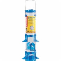 Stokes Select Jumbo Seed Bird Feeder - Clear/Blue