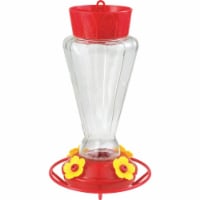 More Birds 28 Oz. Glass Royal Hummingbird Feeder 38135-DI