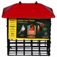 More Birds® Double Suet Feeder with Weather Guard Perspective: Main