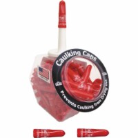 Tool Time Vinyl Caulking Cap CLK75-1 Pack of 75