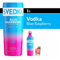 SVEDKA Blue Raspberry Flavored Vodka Perspective: Main