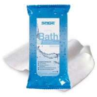 Essential Bath Medium Weight Bath Wipe or Washcloth 8 x 8  7800, 1 Pack 8 Wipes
