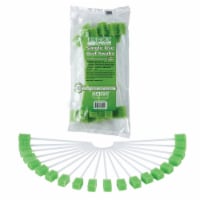Toothette Plus 6 Inch Length Oral Swabstick with Green Foam Tip 6071, 20 Ct