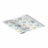 Tidi Choice Table Paper Pastel Vines Crepe 18'' W x 125' L Pediatric 12 Rolls