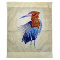 Betsy Drake TP1133 24 x 30 in. Reddish Egret Portrait Outdoor Wall Hanging