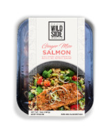 Wild Side Ginger Miso Salmon with Togarishi Spiced Brown Rice