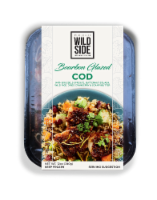 Wild Side Bourbon Glazed Cod with Wild Rice