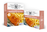 Wild Side Savory Cornmeal Crusted Norwegian Salmon Perspective: Main