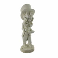 Museum White Alice in Wonderland Mad Hatter Garden / Patio Statue-RESIN
