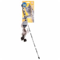 JW Pet Action Ball with Wand Cat Toy