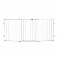 Regalo Flexi Gate Extra Wide Configurable Metal Walk Through Security Baby Gate