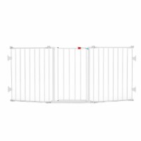 Regalo Flexi Gate Extra Wide Configurable Metal Walk Through Security Baby Gate