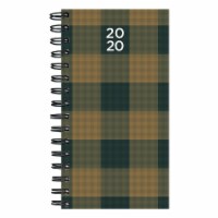 TF Publishing 2020 Small Weekly Monthly Planner - Plaid Perspective: Main