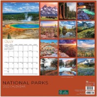 2022 National Parks Wall Calendar by TF Publishing Perspective: Main